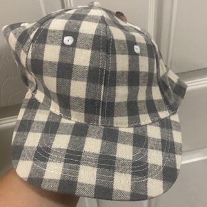 Checkered cap